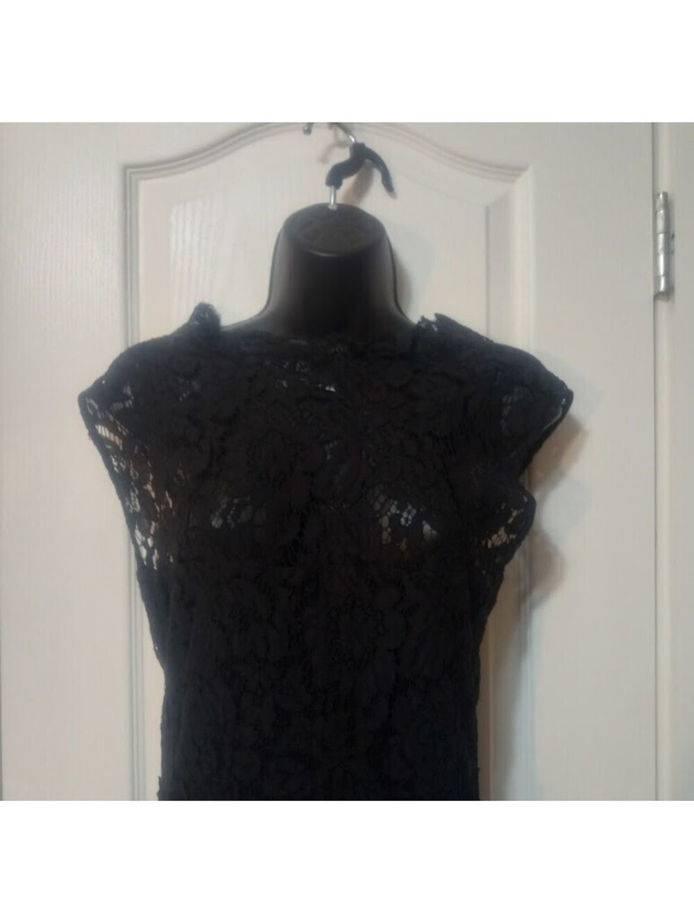 Black Lace Maxi Dress — Ellos, Size 24